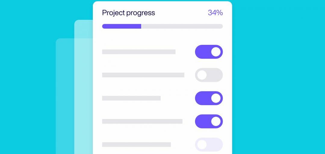 Project progress graphic